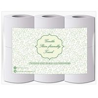 2/4/6/12 Rolls Toilet Paper 4 Ply Skin-Friendly Tissue Papers for Toilet, Kitchen,Bathroom (12Rolls) White
