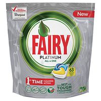 Fairy Platinum Dishwasher Tabs Lemon - Pack of 3