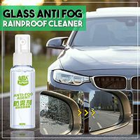 Luonita Glass Cleaner Eco Friendly Anti-Fog Rainproof Cleaner Car Glass Window Bathroom Anti-Fog Agent Kitchen Household Cleaning Supplies,3.4 OZ