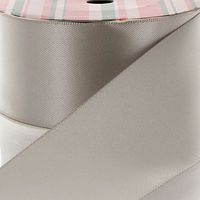 3" Silver Faced Satin Ribbon 3yd