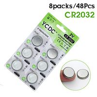 YCDC CR2032 KCR2032 5004LC ECR2032 3V Button Coin Cell Calculator Battery X48