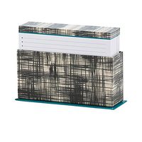 Nicole Miller Note Sheets, 6" x 4.5", Hatch Design, 350 Sheets in a box (17588)