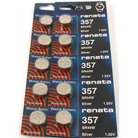 #357 Renata Watch Batteries 10Pcs