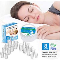 InBestOne Anti Snoring Devices for Men and Women-Snoring Solution - Snore Stopper Set - Stop Snoring - Multiple Sizes-8 Anti Snoring Nose Vents-Flexible |Hygienic|Easy to Use