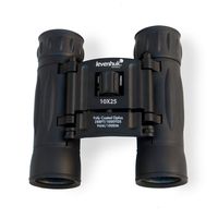 Levenhuk Atom 10x25 Ultra-Compact Binoculars with Fully Coated BK-7 Glass Optics for True-to-Life Images in Natural Colors