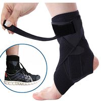Adjustable Drop Foot Support AFO Brace Strap Elevator Poliomyelitis Hemiplegia Stroke Plantar Fasciitis Stabilizer, Universal Size