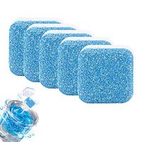 WAQIA HOUSE 30 Pcs Solid Washing Machine Cleaner Effervescent Tablet, Household Washer Machine Cleaners Deep Cleaning Remover Expert Washer Decontamination Deodorant
