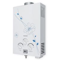 Denshine Tankless Water Heater, Portable 6L Instant Propane LP Gas Hot Water Heater, LCD Temperature Display, Auto Protection Advanced Energy-Saving Tankless- US Shipping, 3-6D Delivery