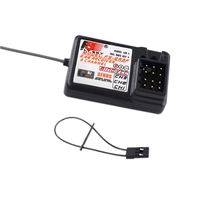 Flysky FS-GR3F FS GR3F 2.4G 3CH Receiver - Compatible with FS-GT2 / FS-GT2B / FS-GT3 / FS-GT3B / FS-GT3C / TH9X RC Car Boat Truck Transmitter
