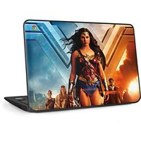 Skinit Decal Laptop Skin for Chromebook 11 G6 EE - Officially Licensed Warner Bros Wonder Woman Unconquerable Warrior Design