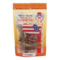 Hsu's Ginseng SKU 0033-2 | Wild Prongs, Fibers & Rhizomes | Wild American Ginseng | 许氏花旗参正野山參鬚與節 | 2 oz Bag, 西洋参, 野山參