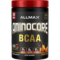 AMINOCORE BCAA – 8G BCAAs – 100% Pure Branch Chained Amino Acids – Gluten Free - Sweet Tea - 315 Gram
