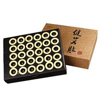 Erencook 60 Pcs Stick On Moxa Sticks Moxibustion Original Pure High Penetration Moxibustion Sticks Moxa Stick Five Chen Purity 35:1 Ratio