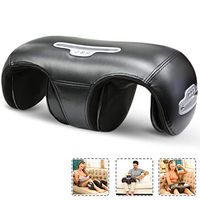 CERBIOR Knee Massager Vibration Heated Foot Massager Joint Machine with Vibration, Heat Deep Kneading Therapy, Air Compression, Relieve Arthritis Pain, Relax Gifts for Women, Men Black