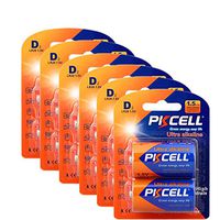 1.5V D Cell Alkaline Battery LR20 12 Pieces Batteries