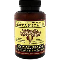 Whole World Botanicals - Royal Maca Vitality - Libido, Balance 180 Gel Caps