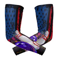 Anyangquji Bowling Flag Arm Sleeve Protectiv for Man Elbow Brace for Arthritis (1 Pair)