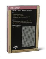 Versatel Contact Layer Dressings (Pack of 50) Size: 3" H x 4" W