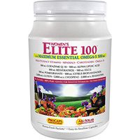 Andrew Lessman Multivitamin - Women's Elite-100 with Maximum Essential Omega-3 500 mg 60 Packets – 40+ Potent Nutrients, Essential Vitamins, Minerals, Phytonutrients and Carotenoids. No Additives
