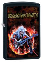 Zippo Lighter: Iron Maiden, Fear of The Dark - Black Matte 80061
