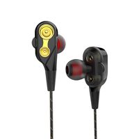 Radio Earpiece, UNBRUVO HiFi in-Ear Super Bass Stereo Earphone Earbuds Headphone Sports Headset with Mic