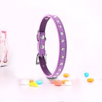 EASTOP Pet's House Dog Collars for Small Dogs Prime (XS, Purple)
