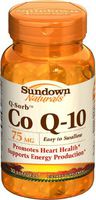 Sundown Co Q-10 Softgels, 75 mg, 30-Count Bottle