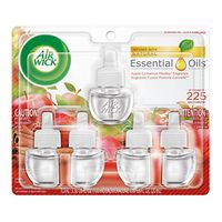 Air Wick Scented Oil 5 Refills, Apple Cinnamon Medley, (5X0.67oz) (Pack of 6)