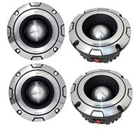 4) NEW LANZAR OPTIBT44 2400W Optidrive Heavy Duty Aluminum Super Bullet Tweeters