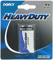 41-1510 Dorcy 9 Volt Mastercell Heavy Duty Batteries,No 41-1510