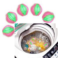 Washing Balls,VANKER 12PCS Remover Hair Removal Tool Laundry Washing Machine Random Color Cleaning Magic Hair Fur Removal Laundry Balls