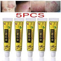 5pcs/Psoriasis Creams Dermatitis and Eczema Pruritus Psoriasis Ointment Lot Chinese Herbal Eczema