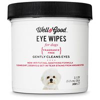 Well & Good Dog Eye Wipes, Pack of 100 Wipes