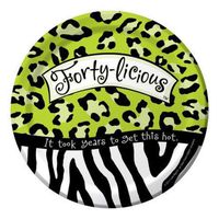 Creative Converting 8 Count Forty-Licious Round Dessert Plates