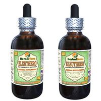 Eleuthero (Eleutherococcus Senticosus) Glycerite, Organic Dried Root Alcohol-Free Liquid Extract (Brand Name: HerbalTerra, Proudly Made in USA) 2 fl.oz