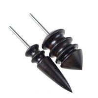 Leather Burnishing Tool,Yangoutool Slicker Pointed Head Leather Tool Set and Leather Burnisher for Dremel Rotary Tools
