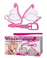 Female Women 2 Cups Breast Manual Enlargement Enhancement Massager Vacuum Stimulators Pump