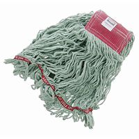 Rubbermaid 24 oz Green Web Foot Mop Head with 5"W Head Band