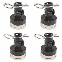 Shaluoman RC N10078 Alloy Magnetic Stealth Invisible Body Post Mount for RC 1:10 Model Car Black