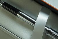 Cross Century II Art Deco Diamond Cut Cap and Barrel Barrel Gel Ink Medium Selectip Rollerball Pen. A Very Great Corporate and Personal Gift.