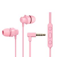 in-Ear Wired Earphones, Earbuds with Microphone and Volume Control, Headphones Crystal Clear Sound, Ergonomic Comfort-Fit