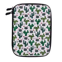 Glucology™ Diabetic Travel Case - Organizer for Blood Sugar Test Strips, Medication, Glucose Meter, Pills, Tablets, Pens, Insulin Syringes, Needles, Lancets (Cactus, Expandable)