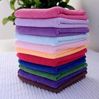 10 Pieces Multifunctional Microfibre Towel Cleaning Cloth Home Kitchen Wash Duster Cloths