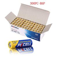 AA Battery R6P UM-3 1.5V Super Heavy Duty Zinc-Carbon Batteries (300 Pcs)