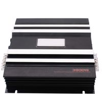 LYzpf 2 Channel Car Amplifier Stereo Compact High Power Subwoofer with Aluminum Alloy Case Dissipate Heat Quickly Speaker