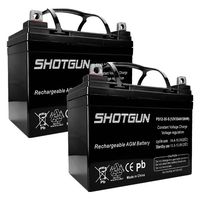 12V 35AH U1 BCI Battery Replacement for PS-12350 2 Pack …