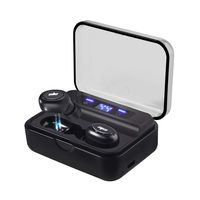 True Wireless Earbuds Mini 5.0 Bluetooth Headphones IPX5 Sweatproof Waterproof Sport TWS Stereo Built-in Mic Earphones 96H Playtime with Wireless Charging Case