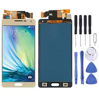 JUNXI Phone case Phone Cover LCD Screen and Digitizer Full Assembly (TFT Material) for Galaxy A5, A500F, A500FU, A500M, A500Y, A500YZ (Black)+Highly Recommended (Color : Gold)