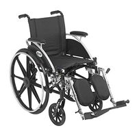Wheelchair Viper w/Flip Back Desk Arms 14 Elev Legrests