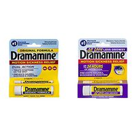 Dramamine Motion Sickness Variety Pack (1- Original Formula 12 Count, 1- All Day Less Drowsy 8 Count)